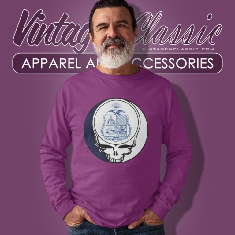 Gonzaga University Grateful Dead Steal Your Face Long Sleeve Tee Gonzaga University Grateful Dead Steal Your Face Long Sleeve Tee