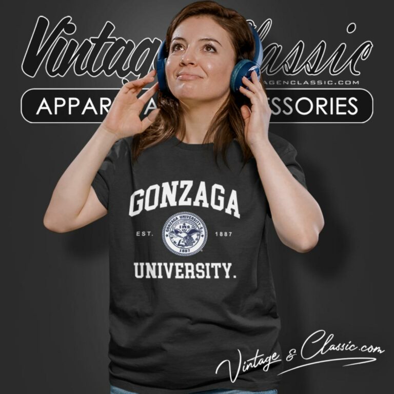 Gonzaga University Women T Shirt Gonzaga University Women T Shirt