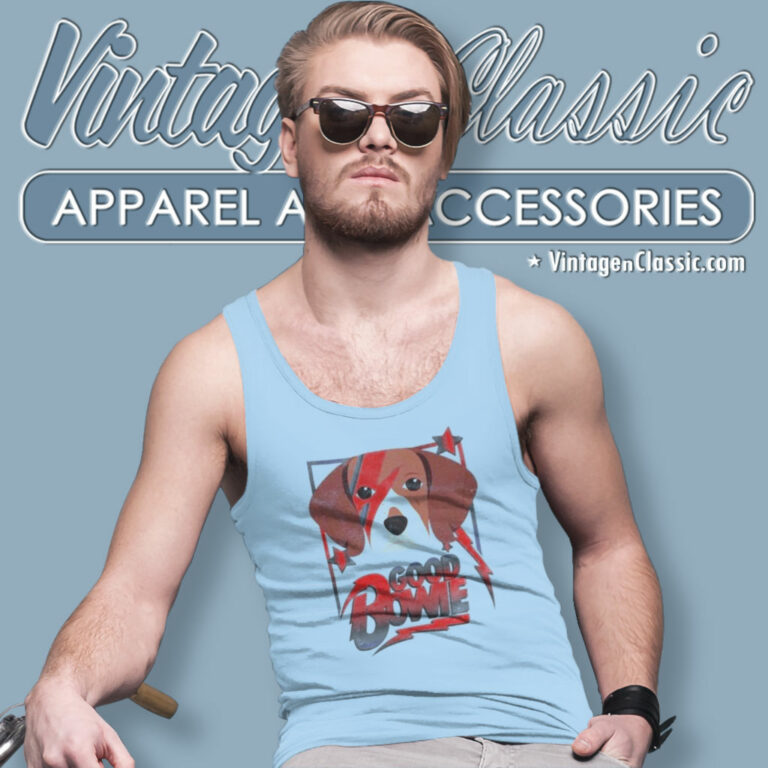 Good Bowie David Bowie Dog Concert Tank Top Racerback Good Bowie David Bowie Dog Concert Tank Top Racerback