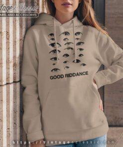 Good Riddance Grunge Eye Gothic Hoodie
