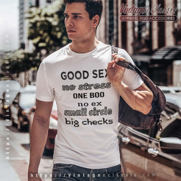 Good Sex No Stress One Boo T Shirt Good Sex No Stress One Boo T Shirt