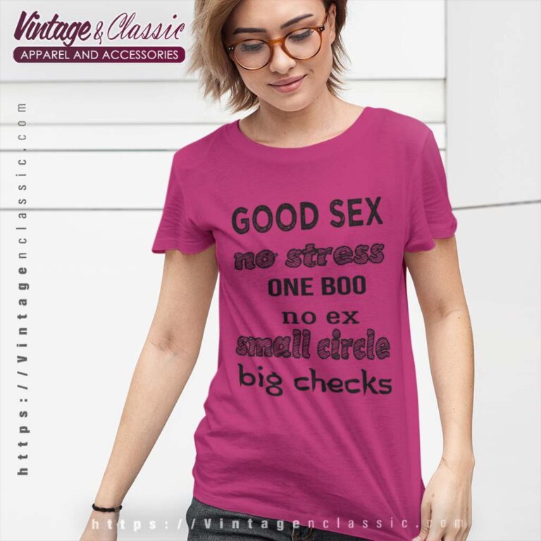 Good Sex No Stress One Boo Women T Shirt Good Sex No Stress One Boo Women T Shirt
