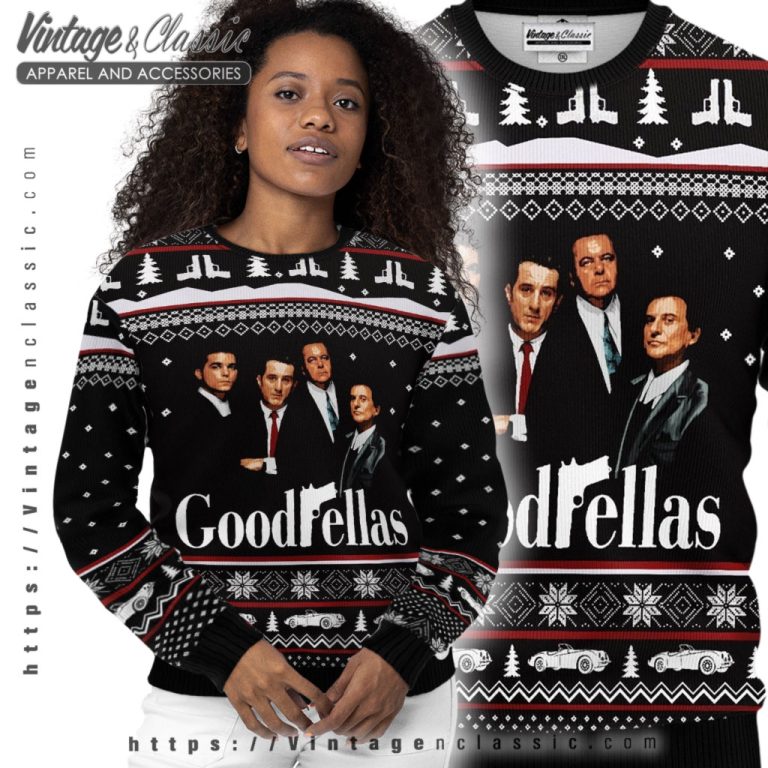Goodfellas Movie Poster Ugly Christmas Sweater Women Ugly Sweater Goodfellas Movie Poster Ugly Christmas Sweater Women Ugly Sweater