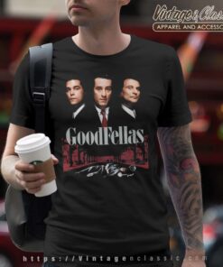 Goodfellas Three Wise Gangster Movie T Shirt