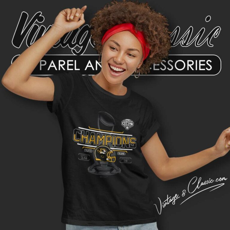 Goodyear Cotton Bowl Champions Missouri Vs Ohio State 2023 Women TShirt Goodyear Cotton Bowl Champions Missouri Vs Ohio State 2023 Women TShirt