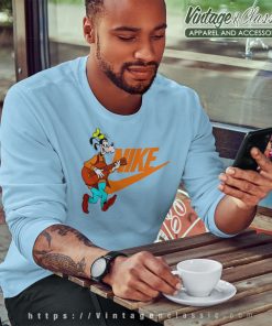 Goofy Disney Nike Logo Sweatshirt