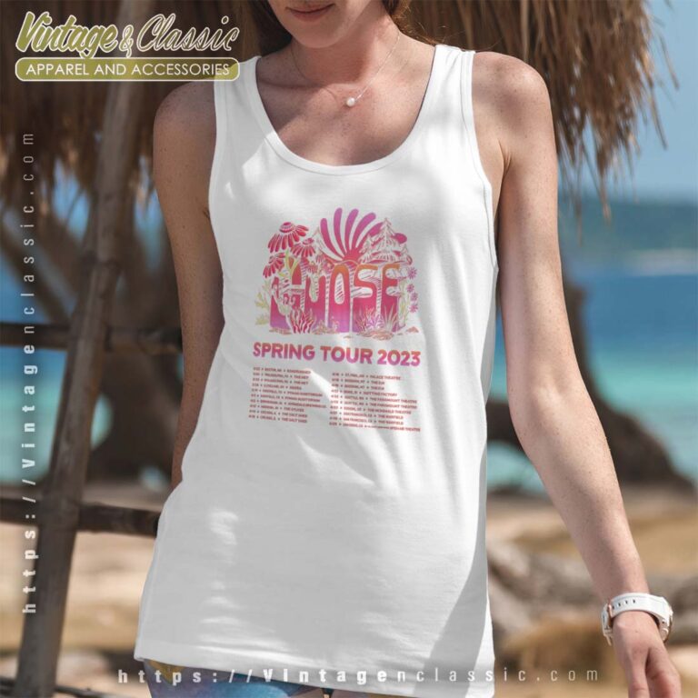 Goose Band Spring Tour 2023 Poster Tank Goose Band Spring Tour 2023 Poster Tank