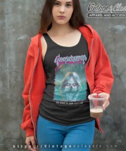 Goosebumps The Curse Of Camp Cold Lake Tank Top Racerback