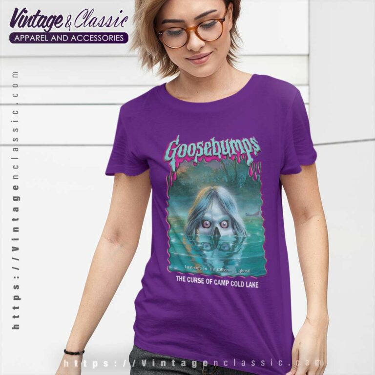 Goosebumps The Curse Of Camp Cold Lake Women TShirt Goosebumps The Curse Of Camp Cold Lake Women TShirt