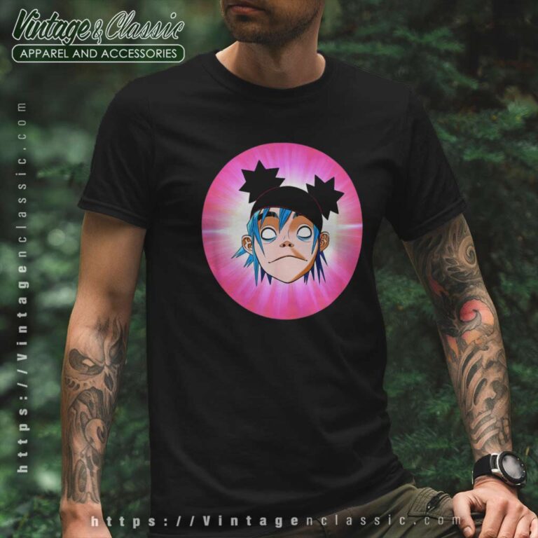 Gorillaz 2d Album T Shirt Gorillaz 2d Album T Shirt