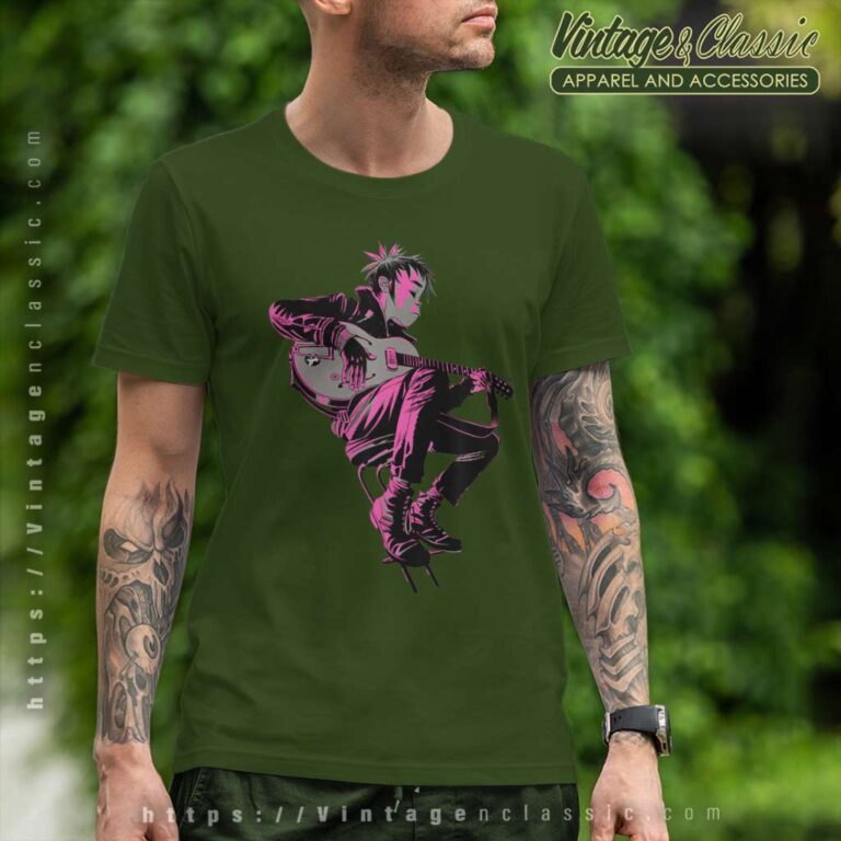 Gorillaz 2d Unwarped T Shirt Gorillaz 2d Unwarped T Shirt