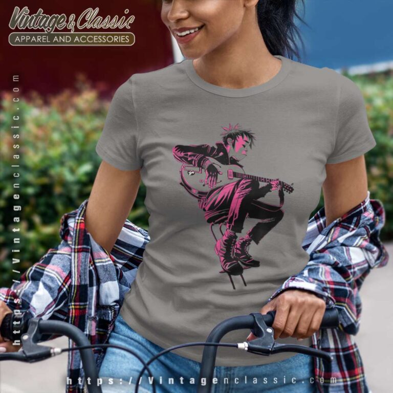 Gorillaz 2d Unwarped Women TShirt Gorillaz 2d Unwarped Women TShirt