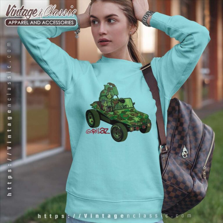 Gorillaz Geep Logo Reverse Sweatshirt Gorillaz Geep Logo Reverse Sweatshirt