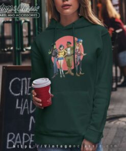 Gorillaz Group Circle Rise Shirt 6 Gorillaz Group Circle Rise Hoodie