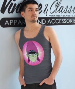 Gorillaz Murdoc Album Tank Top Racerback