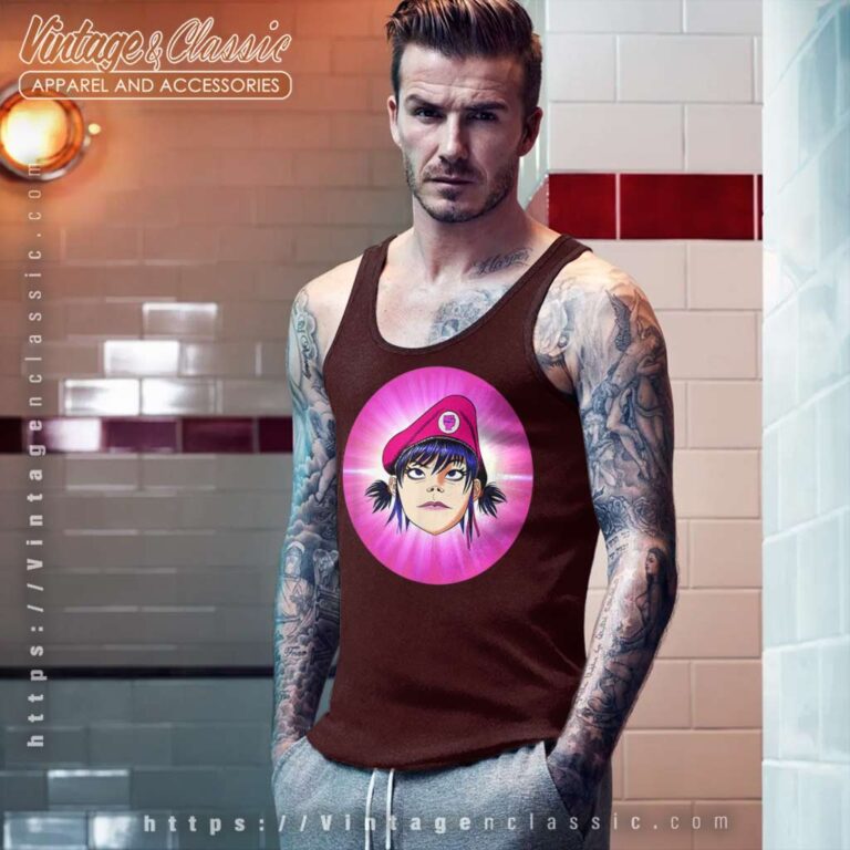 Gorillaz Noodle Album Tank Top Racerback Gorillaz Noodle Album Tank Top Racerback