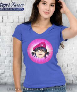Gorillaz Noodle Album V Neck TShirt