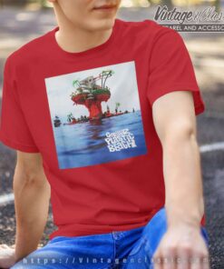 Gorillaz Plastic Beach Lp Cover T Shirt