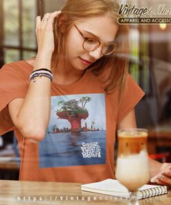 Gorillaz Plastic Beach Lp Cover Women TShirt