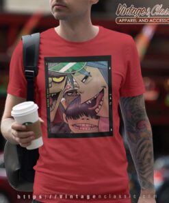 Gorillaz Polaroid Slide T Shirt