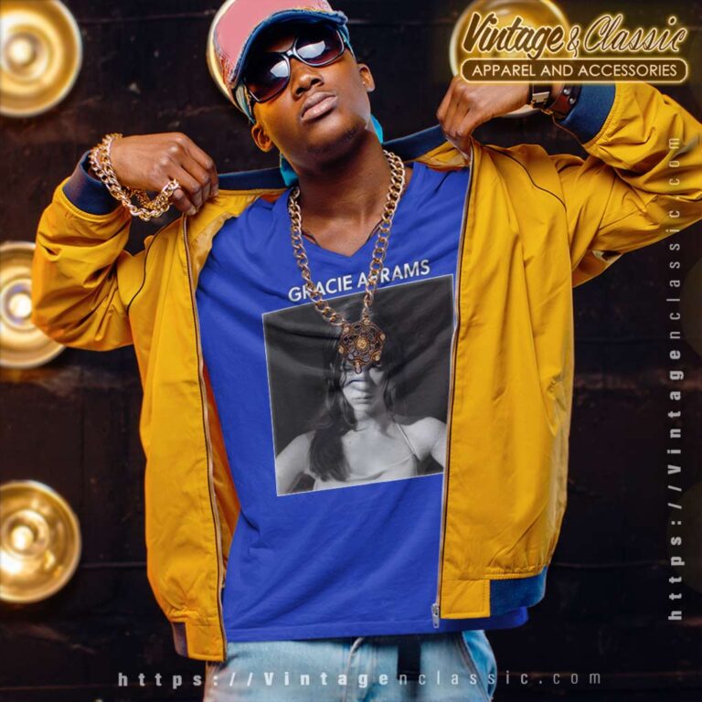 Gracie Abrams 2023 Poster V Neck TShirt Gracie Abrams 2023 Poster V Neck TShirt