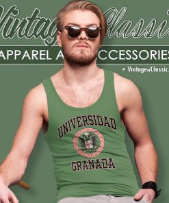 Granada University Spain Shirt 4 Granada University Spain Tank Top Racerback