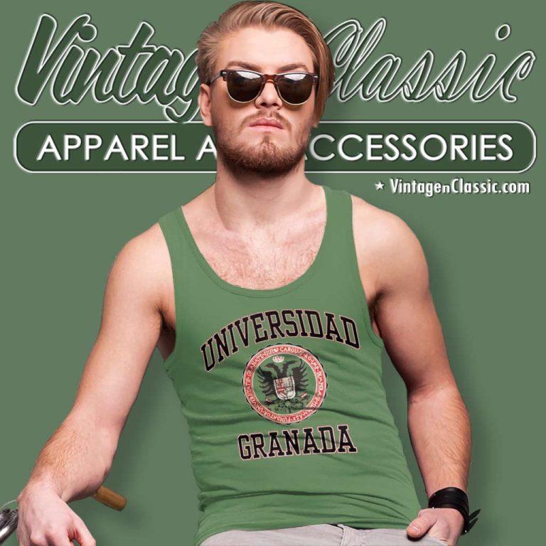 Granada University Spain Tank Top Racerback Granada University Spain Tank Top Racerback