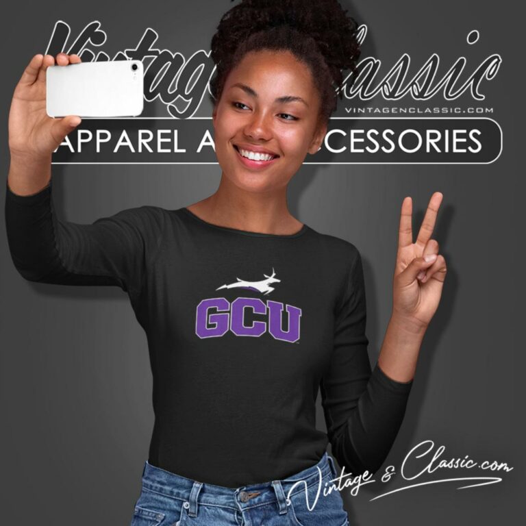 Grand Canyon University Gcu Logo Long Sleeve Tee Grand Canyon University Gcu Logo Long Sleeve Tee