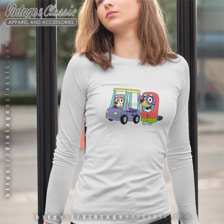 Granny Rita And Janet Bluey Long Sleeve Tee Granny Rita And Janet Bluey Long Sleeve Tee