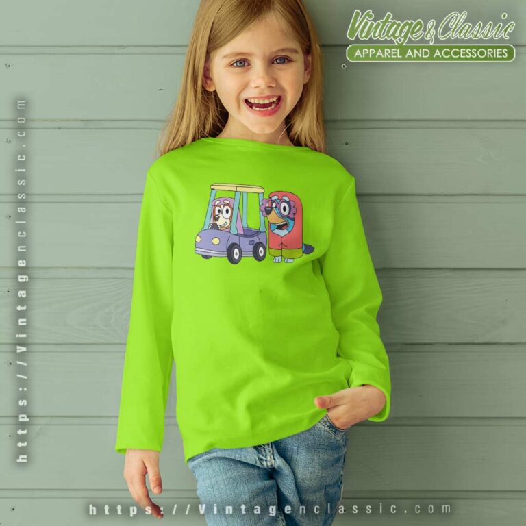Granny Rita And Janet Bluey kids Longsleeve Granny Rita And Janet Bluey kids Longsleeve