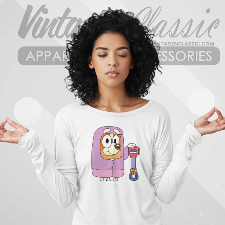 Granny Rita Bluey Shirt Gift For Bluey Fans Long Sleeve Tee Granny Rita Bluey Shirt Gift For Bluey Fans Long Sleeve Tee