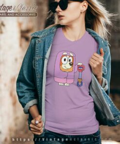 Granny Rita Bluey Shirt Gift For Bluey Fans V Neck TShirt