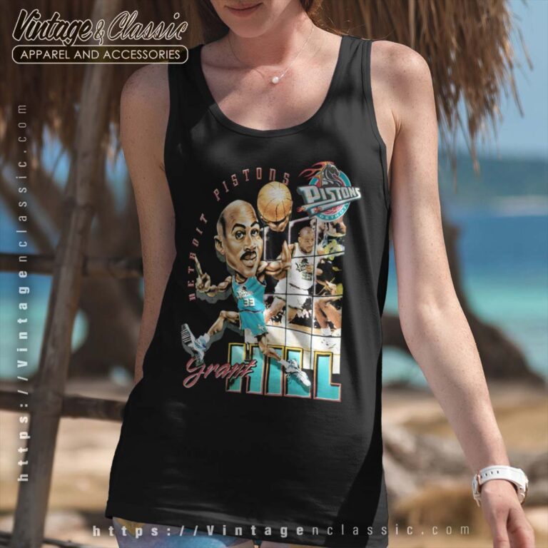 Grant Hill Detroit Pistons Nba Basketball Tank Top Grant Hill Detroit Pistons Nba Basketball Tank Top
