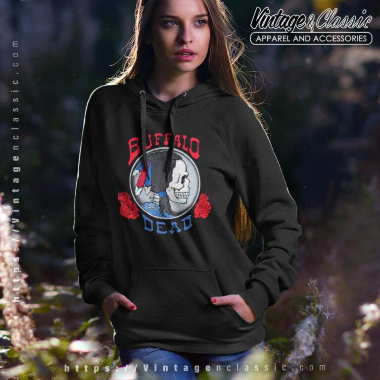 Grateful Dead 1990 Buffalo Hoodie Grateful Dead 1990 Buffalo Hoodie
