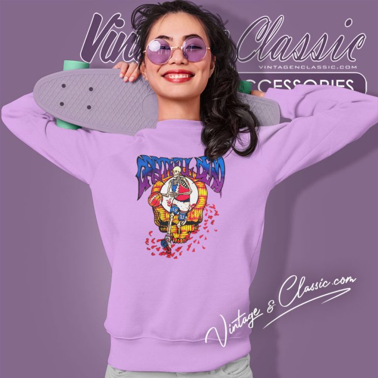 Grateful Dead 1991 Boston Garden Celtics Basketball Sweatshirt Grateful Dead 1991 Boston Garden Celtics Basketball Sweatshirt