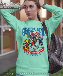 Grateful Dead 4th of July Wave That Flag 1987 Shirt 4 Grateful Dead 4th Of July Wave That Flag 1987 Sweatshirt