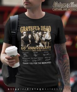 Grateful Dead 60 Years Shirt  Thank You For The Memories