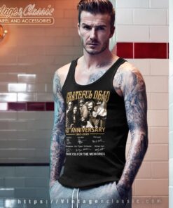 Grateful Dead 60 Years Shirt 1965 2025 Thank You For The Memories Tank Top Racerback
