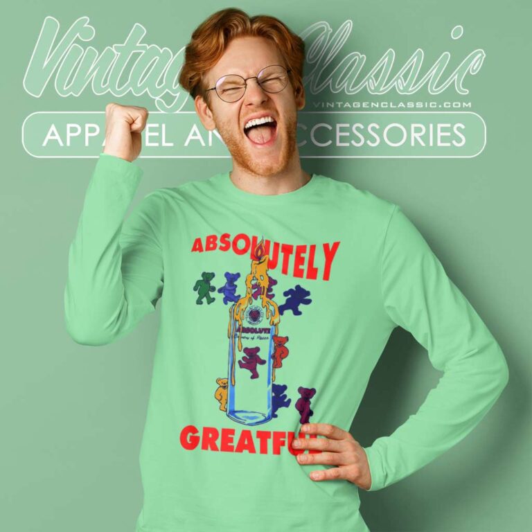 Grateful Dead Absolutely Grateful Long Sleeve Tee Grateful Dead Absolutely Grateful Long Sleeve Tee