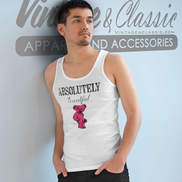 Grateful Dead Absolutely Vodka Tank Top Racerback Grateful Dead Absolutely Vodka Tank Top Racerback