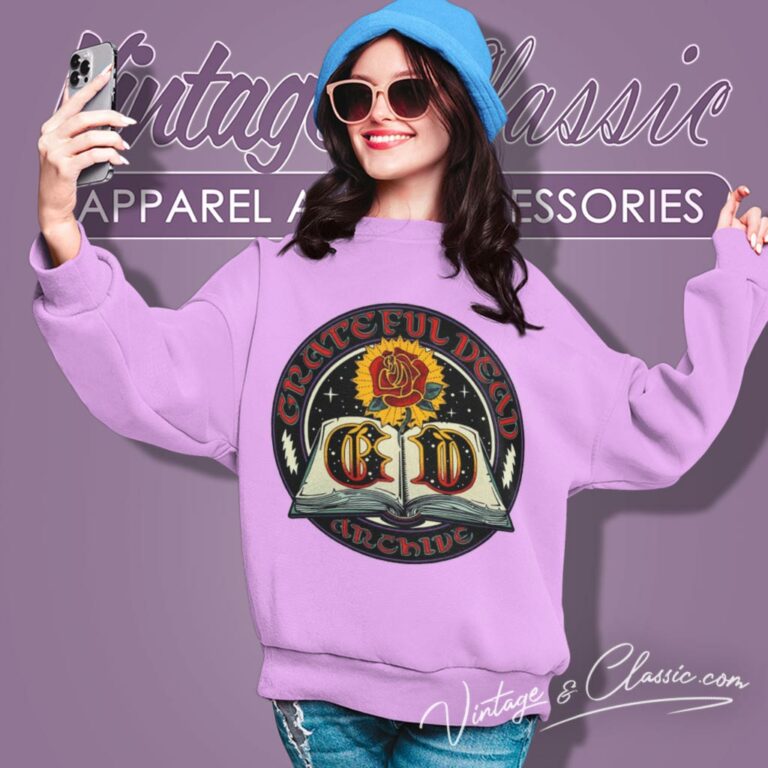 Grateful Dead Archive Logo Sweatshirt Grateful Dead Archive Logo Sweatshirt
