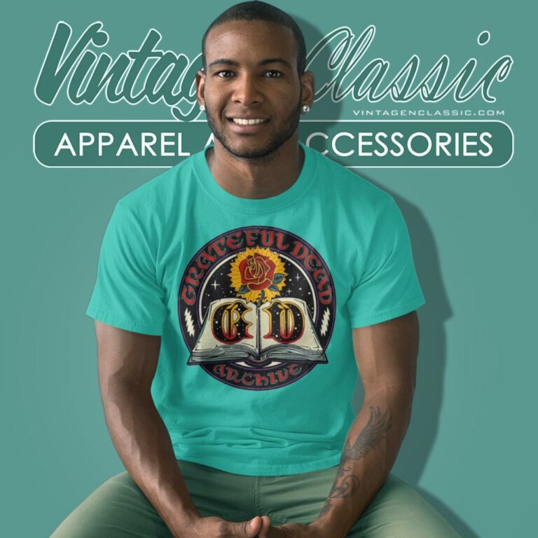 Grateful Dead Archive Logo T Shirt Grateful Dead Archive Logo T Shirt