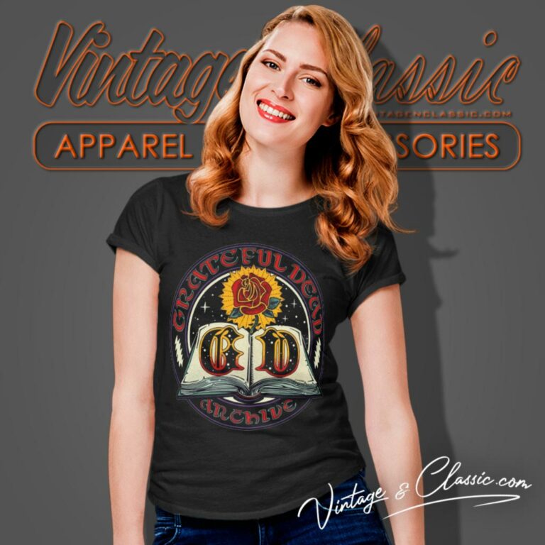 Grateful Dead Archive Logo Women T Shirt Grateful Dead Archive Logo Women T Shirt