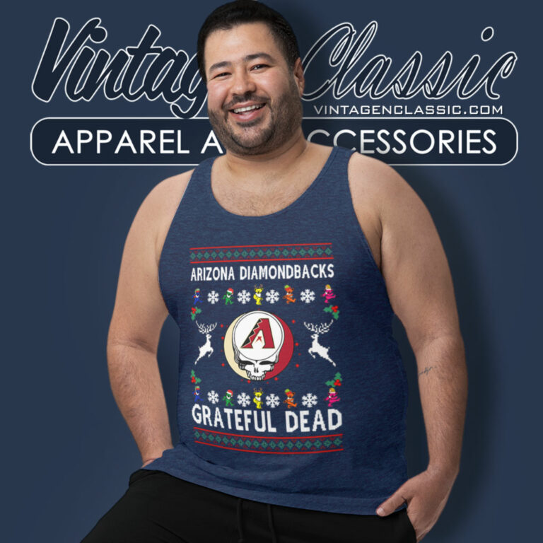 Grateful Dead Arizona Diamondbacks Ugly Christmas Tank Top Racerback Grateful Dead Arizona Diamondbacks Ugly Christmas Tank Top Racerback