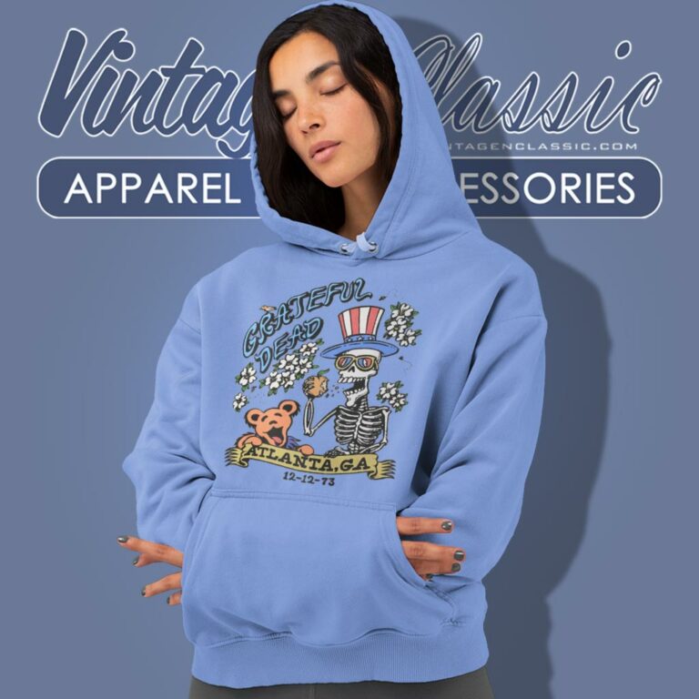 Grateful Dead Atlanta Flowers Hoodie Grateful Dead Atlanta Flowers Hoodie