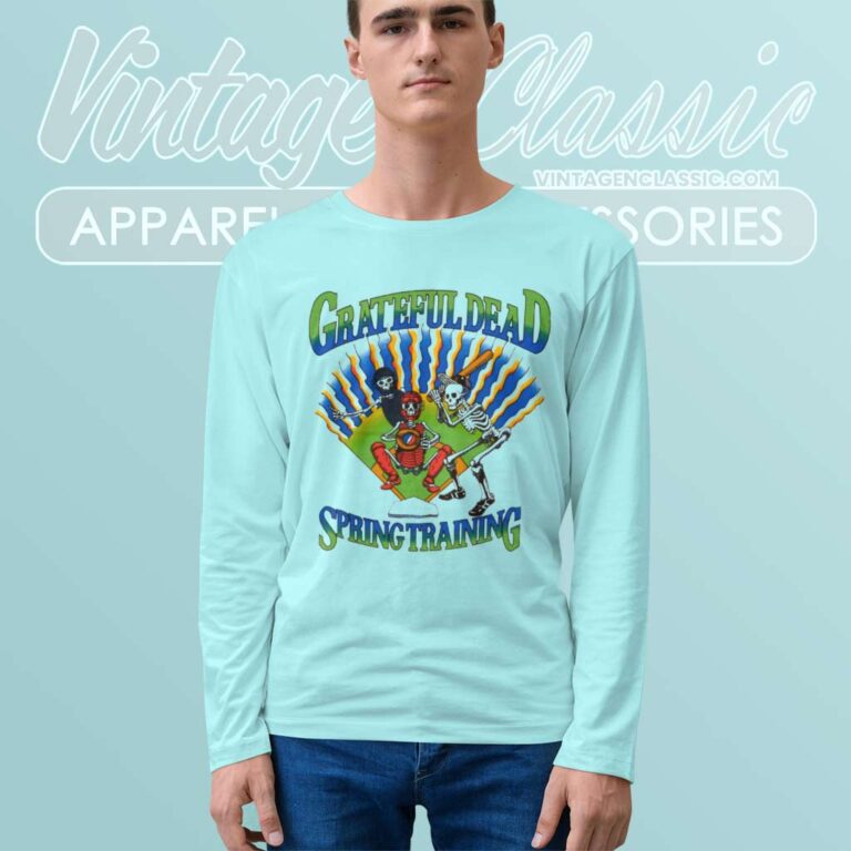Grateful Dead Baseball Spring Training Long Sleeve Tee Grateful Dead Baseball Spring Training Long Sleeve Tee