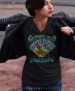 Grateful Dead Baseball Spring Training V Neck TShirt
