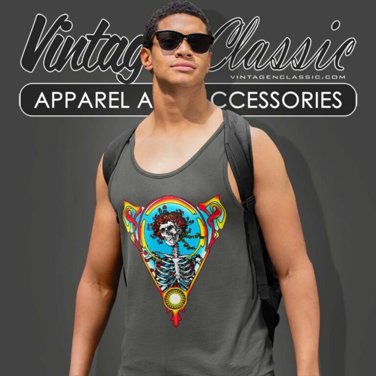 Grateful Dead Bertha Logo Tank Top Racerback Grateful Dead Bertha Logo Tank Top Racerback