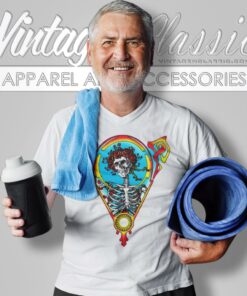 Grateful Dead Bertha Logo V Neck TShirt