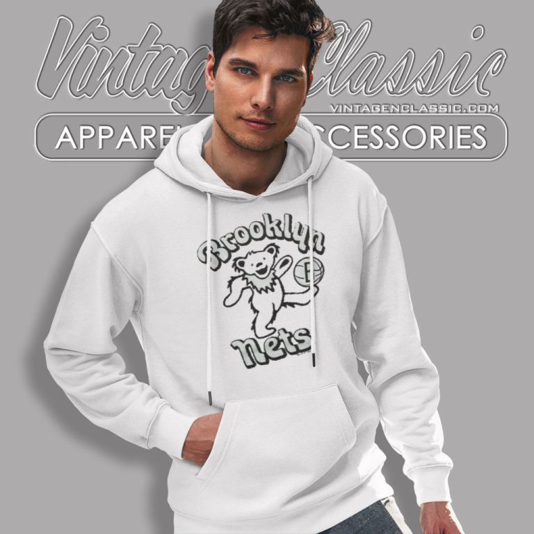 Grateful Dead Brooklyn Nets Hoodie Grateful Dead Brooklyn Nets Hoodie